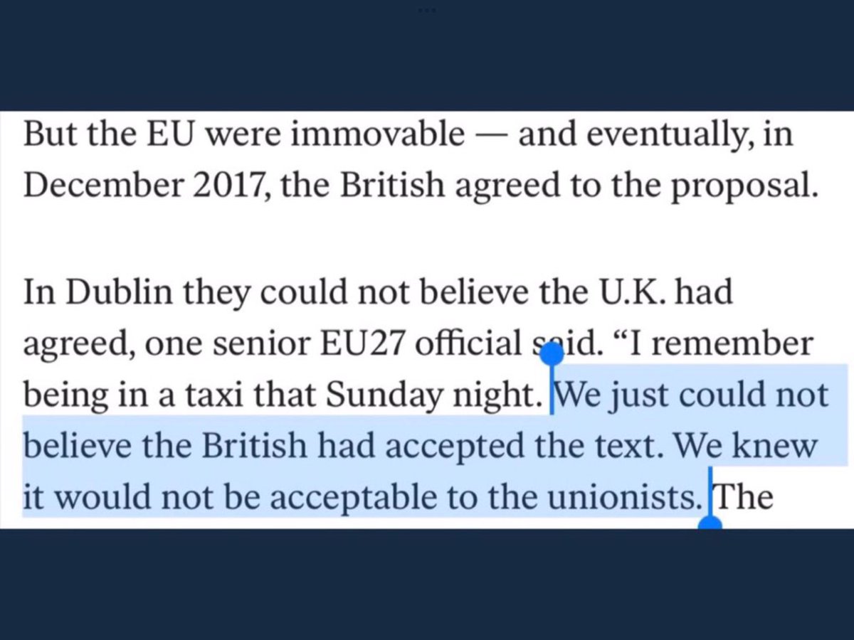 gawanorniron's tweet photo. The sabotage of Brexit - initiated by @theresa_may’s pitiful capitulation on the Irish border and consolidated by @RishiSunak via the Windsor Framework. What a spineless bunch of cowards we have been ‘led’ by…

@chhcalling @SteveBakerHW @GavinBarwell https://t.co/tcS8OEXxDk
