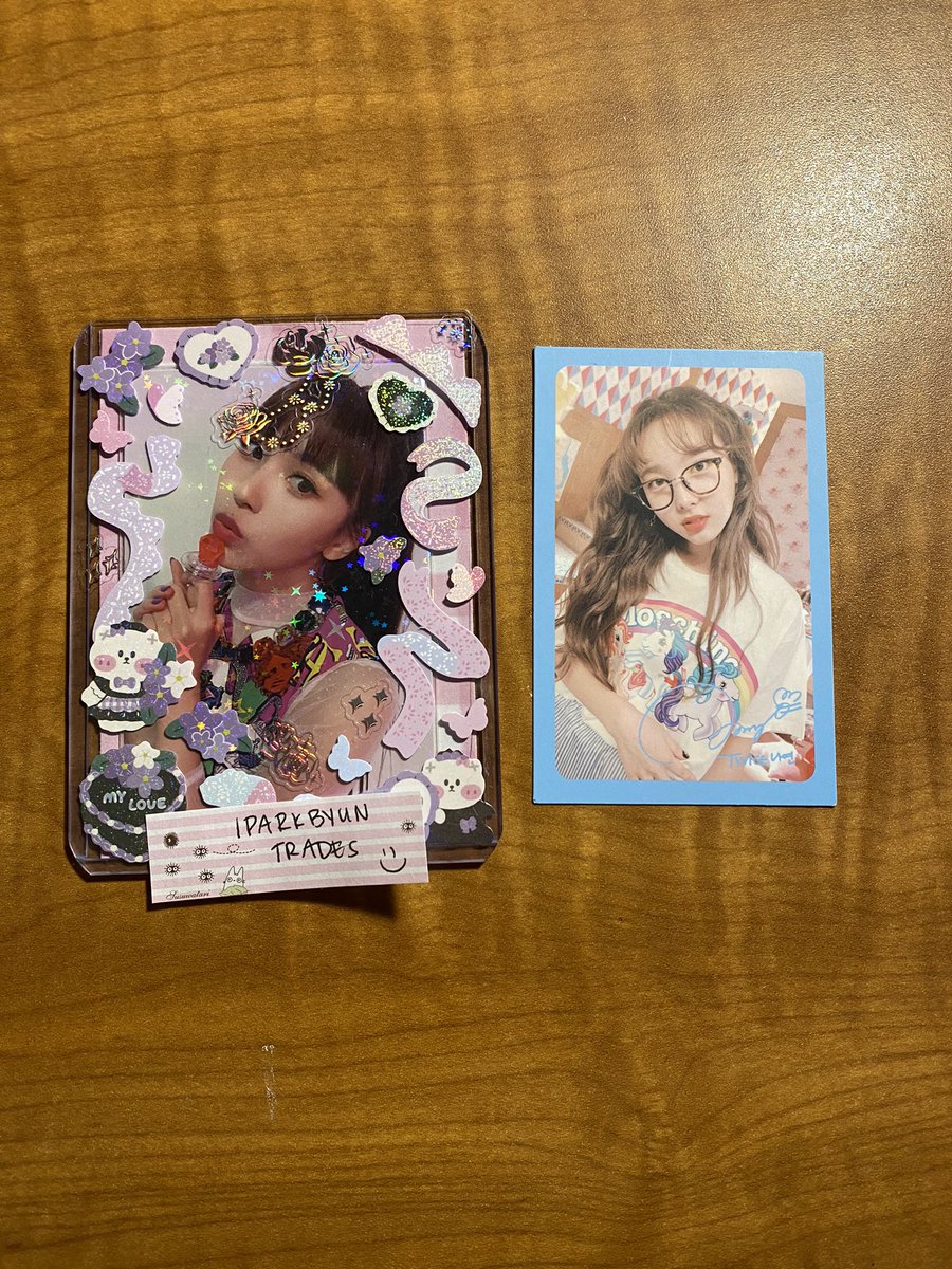 iparkbyuntrades's tweet photo. wtt twice
have: nayeon what is love? 
want: 2nd picture
usa preferred
*more active on instagram, same @*
@TWICE_trades https://t.co/OJLWrQd6Dm