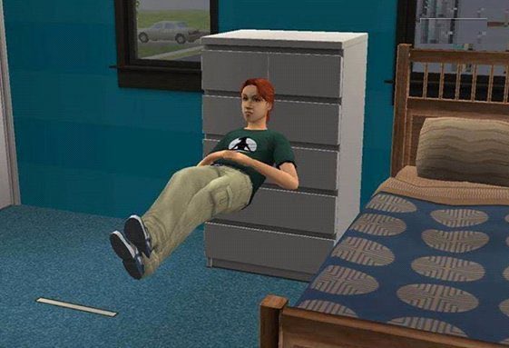 when I finally clean my room and I don't want to mess it up again: