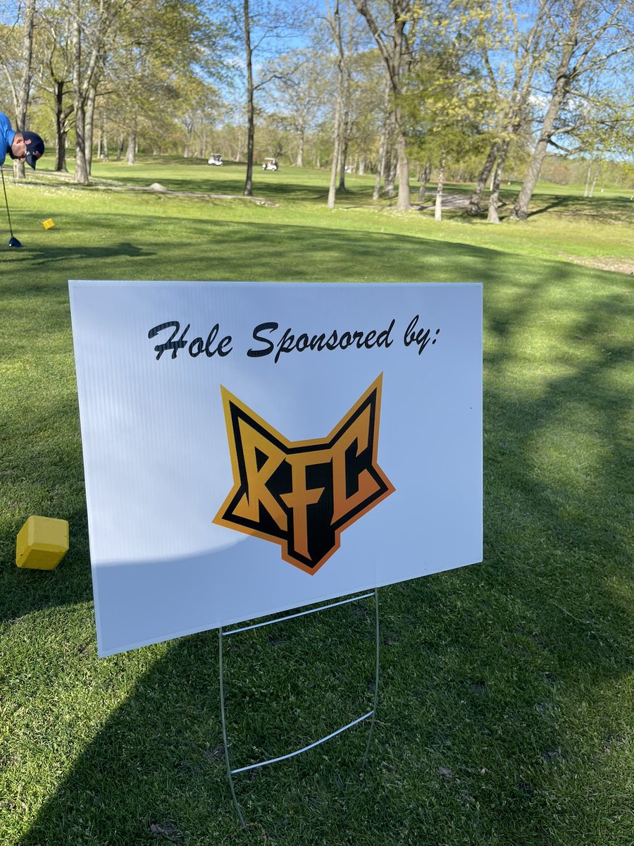 Huge shout out to <a href="/TheBullishTradR/">Bullish</a> and <a href="/RichFoxClub/">Rich Fox Club</a> for sponsoring a hole at our annual PTO golf tournament, supporting programs and enrichment for kids in my town. This was our very first web3 sponsor!  Thanks #RFC!!
