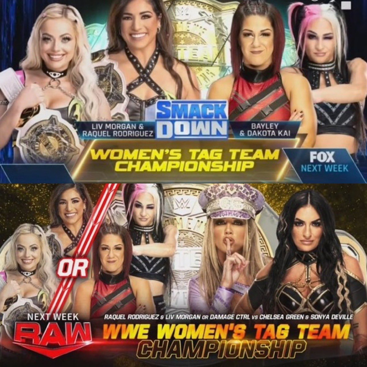 chey ⚡️ on Twitter "the women’s tag team division is ALIVE"