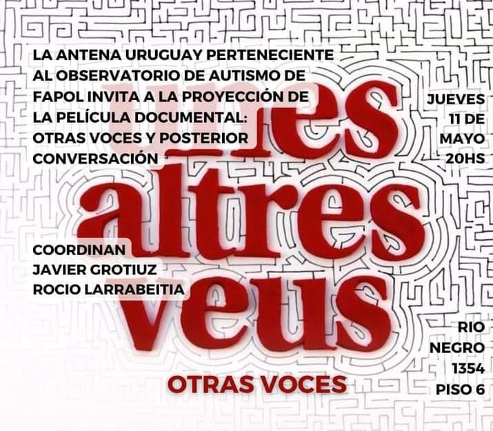 Grotiuz's tweet photo. Este jueves, luego de ver la película, conversaremos sobre que es el autismo y como se trata desde el psicoanálisis. Actividad  presencial, entrada libre con inscripción mediante formulario web https://t.co/vqtoxf0PnJ https://t.co/7Gyddch1Hk
