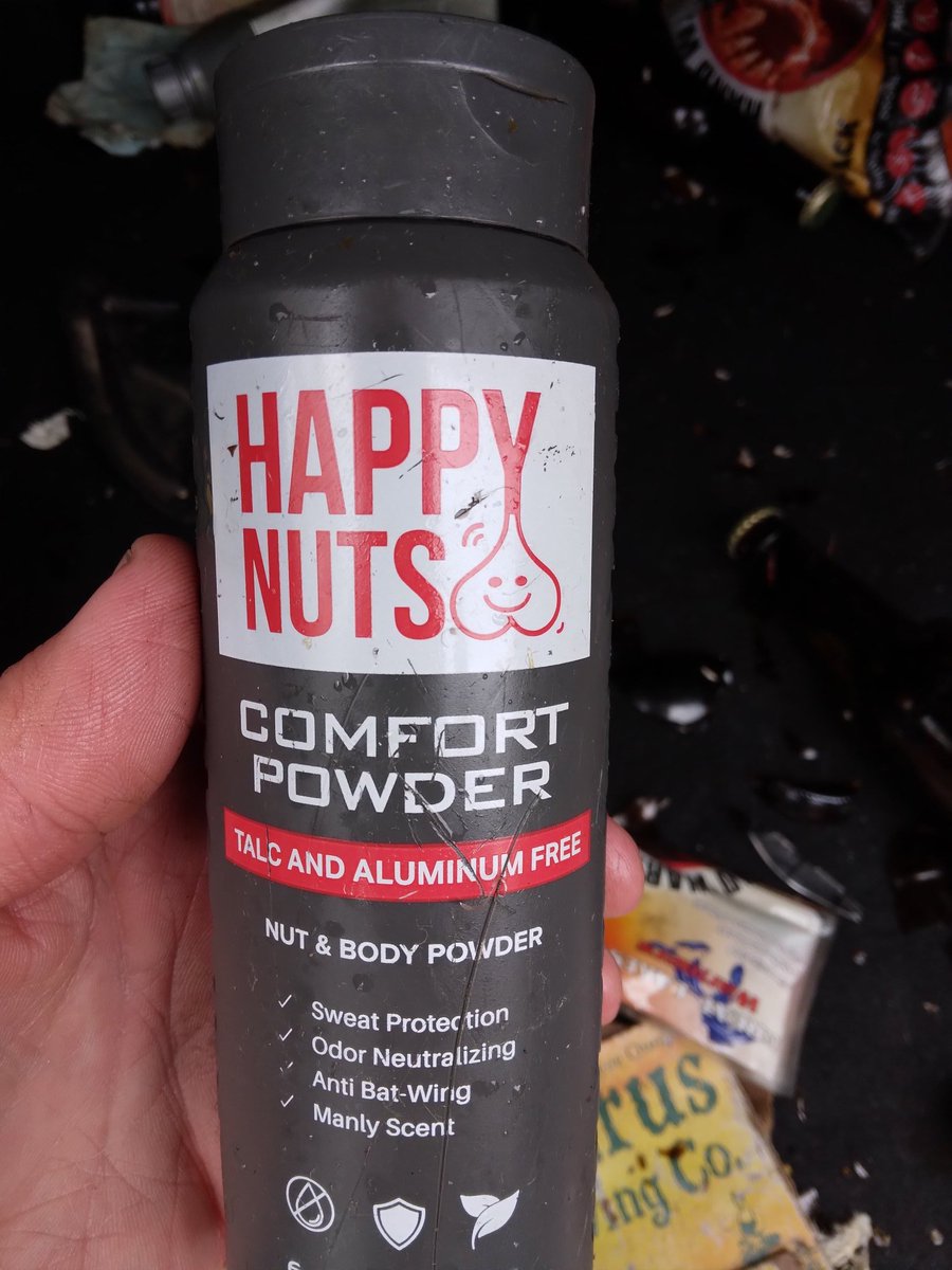 The moment you realized that the stuff you have been putting in your shoes is not foot powder