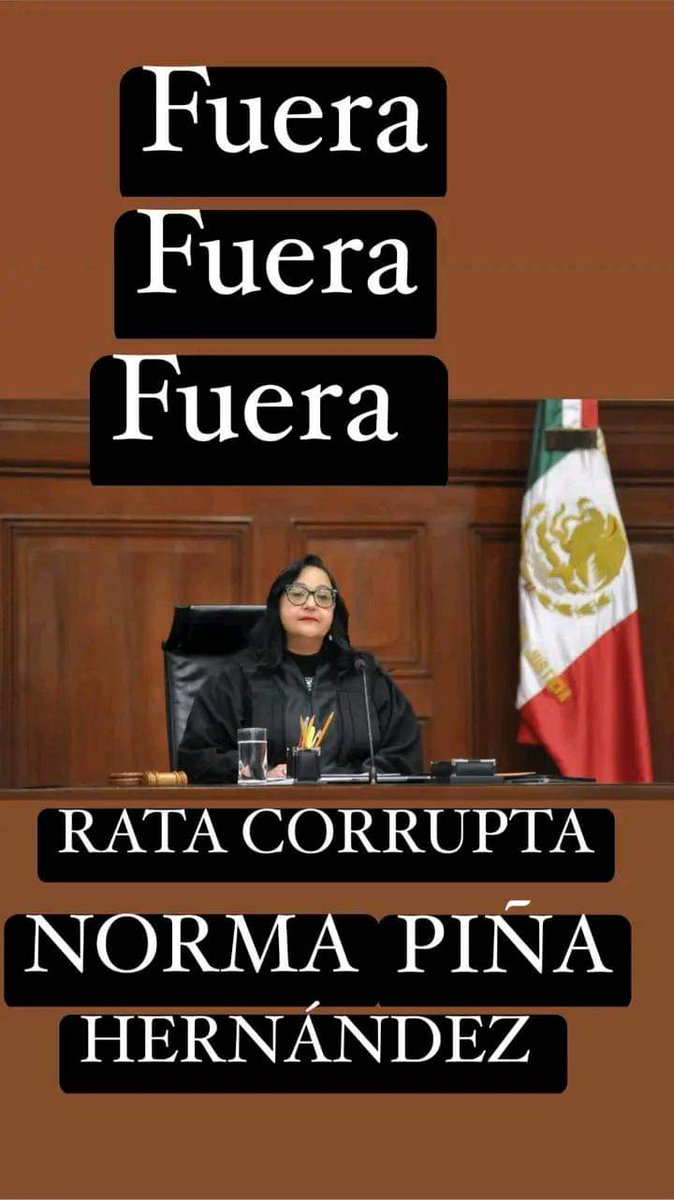 FUERA, FUERA, FUERA‼️