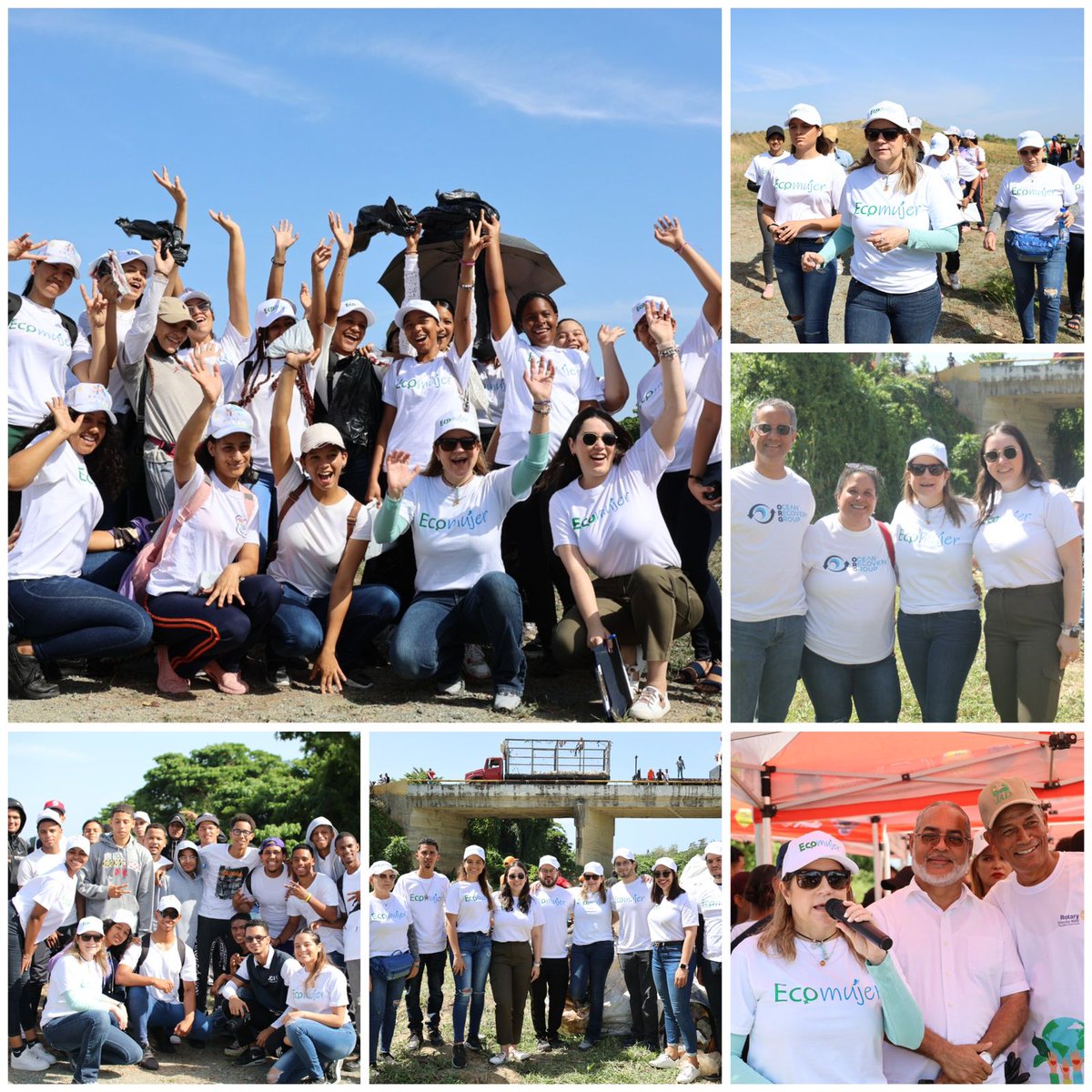 rcavada's tweet photo. Más de 200 voluntarios y servidores públicos realizan jornada de limpieza del río Licey 
https://t.co/eCQQtd1D67

En el marco del proyecto Eco Mujer Dominicana, el cual es ejecutado desde el Fondo Nacional para Medio Ambiente y Recursos Naturale... https://t.co/TaxL9XtLxM