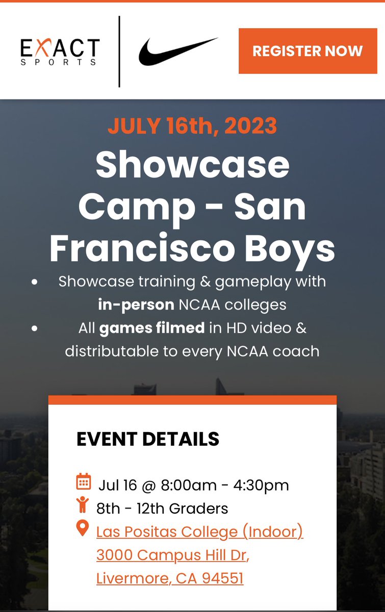 Here we go, I’m signed up and can’t wait @treypasterr @TheSevenPillar @coachkevincoyle @CoachTSkip @JacksonMoore247 @LJ_Reyna @rkmartin07 @NorCalCamp @GVcougarBBall @MSSsports @EXACTSports @CoachPhipps8 @Lyss12 @TopPreps @NorCalSportsTV @Thatsleslie @cello_mar10elli @CIF59057100