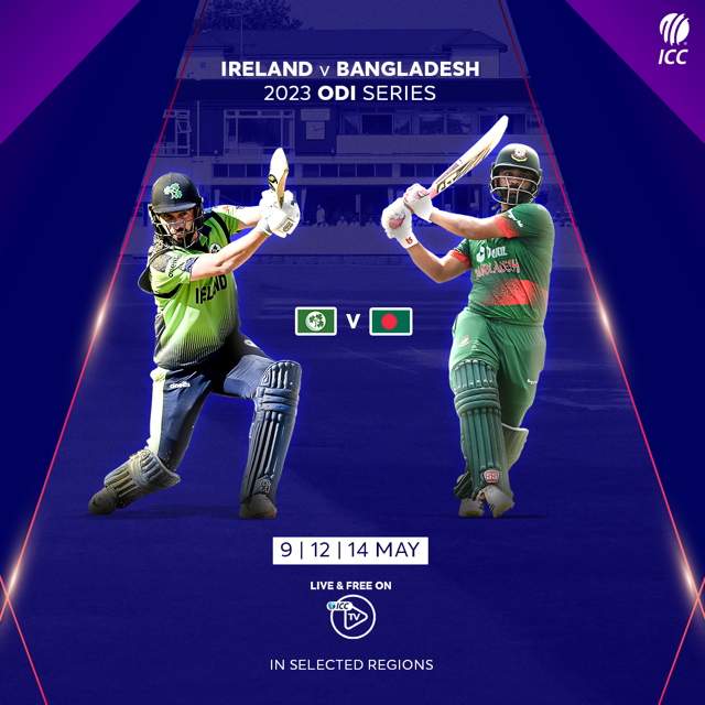 Bangladesh Tour of Ireland

Live on: ICC.tv ( app.icc.tv/home OR bit.ly/3LLoXfB)

#BCB | #Cricket | #BANvIRE
