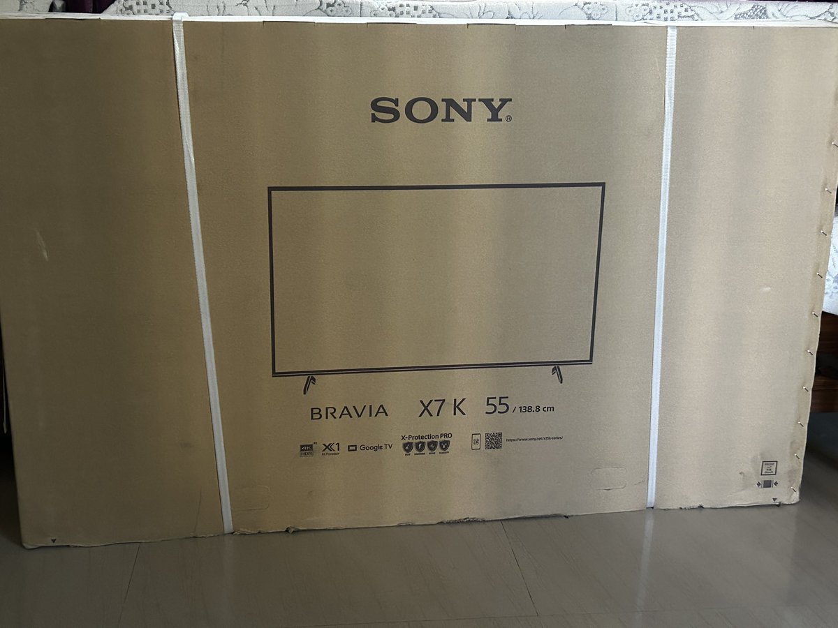 My order is here 😻😻😻🔥🔥❤️❤️

#SonyBravia #4Ktv 

#AmazonGreatSummerSale