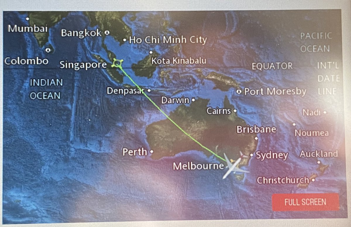 pink_tangent's tweet image. Still my favourite thing to watch on a plane 🥰 #movingmap #flightmap