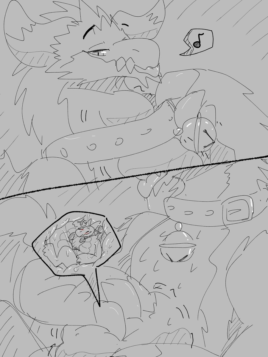 Just some old doodles i did for a friend.. seems like they got captured by my nergi boi heh