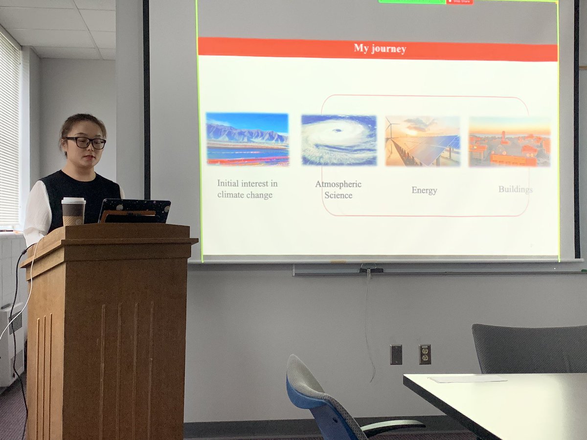 Huge congratulations to Gesangyangi @Gesangyangji521 who successfully defended her Ph.D. Today! It has been a joy co-advising Gesang with @tracey_holloway these last few years. She’s doing great work at the nexus of buildings, energy, and climate change!