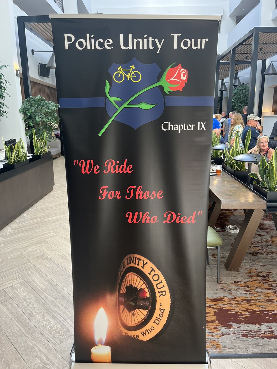 OfficerBrian728's tweet photo. The 2023 Police Unity Tour starts tomorrow.     
Thank you to all my support and sponsors. “We ride for those who died” @CCSOMD @TrollingerLaw @UnitedMetroGolf #FOPlodge24 @NevrFrgtnDAY https://t.co/nqTqRIU3Fr