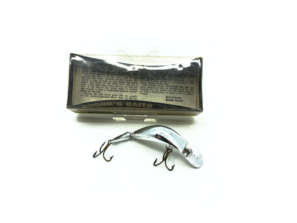mybaitshop's tweet photo. Brook's Reefer Silver Plated Color, with Box https://t.co/gFhSuvUQ2U See all of our Brook's Baits for sale here https://t.co/oWrLxfxS3M Thousands of new and vintage lures for sale at https://t.co/Wy9lvosU7d #mybaitshop #fishing #bassfishing https://t.co/y2EDZDJAGg