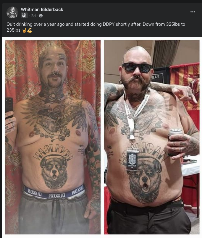 That's what I'm talking about bro! <a href="/DDPYOGA/">DDPY</a> 💥💎DDP