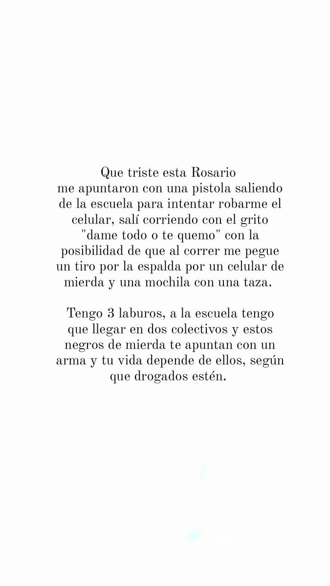 aggn_74's tweet photo. No soy de hacer estas cosas, las redes tienen que servir para algo,debo ser una de los miles de casos que pasan en nuestra querida ciudad. La cuento porque salí corriendo y tal vez no tenía balas o era de juguete https://t.co/7nyhBg18jk