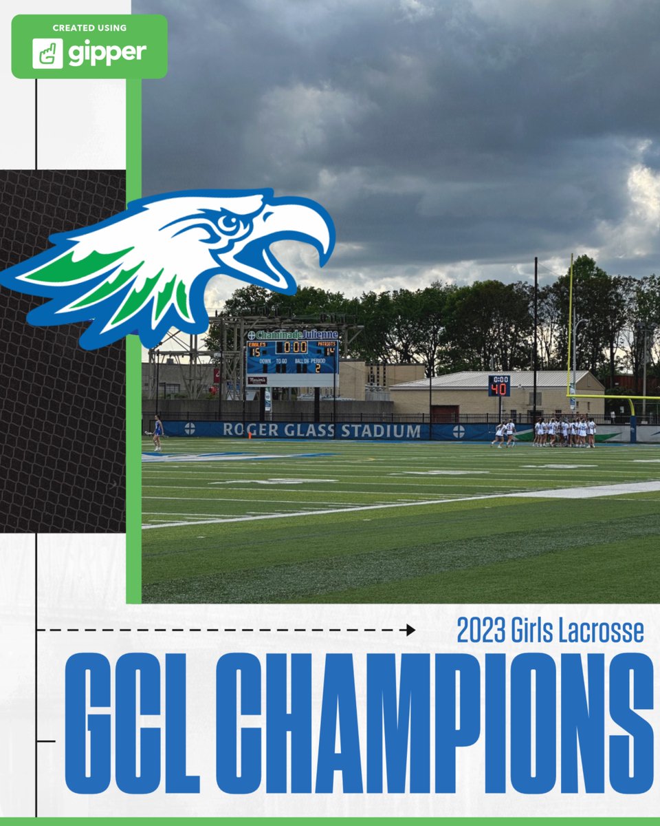 Congratulations to our girls who won the GCL tonight with their victory against Carroll!