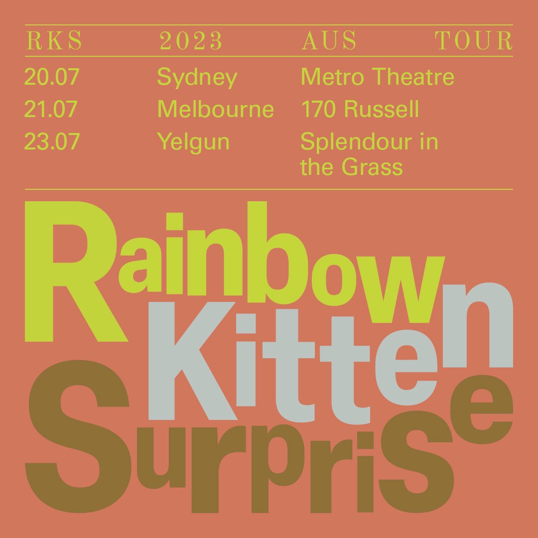 All Australia dates are on sale now!! We are so excited to see your beautiful faces in July 💫Get your tix here - rksband.com/tour/