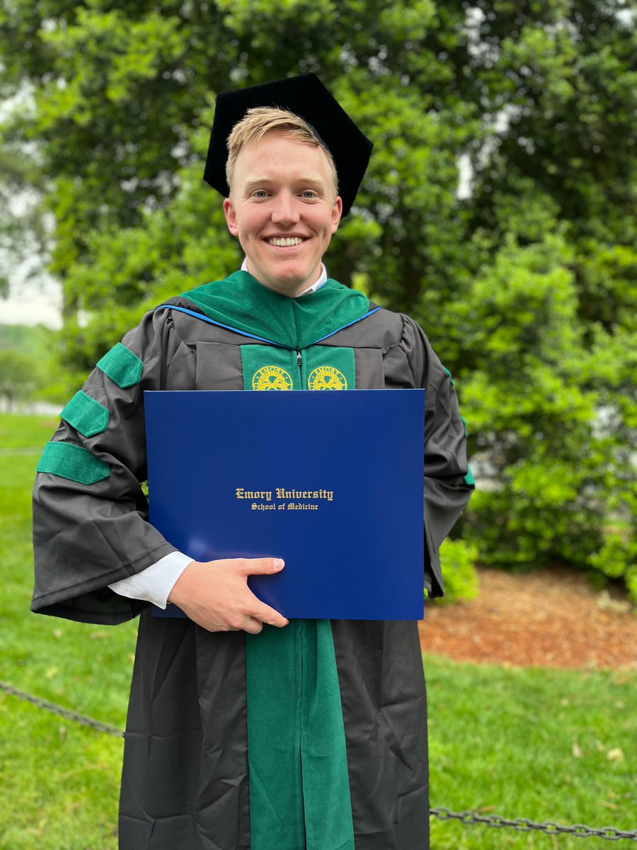 Dr. Marvil ✅  
 
Here because of the support of those that believed in me and gave me the opportunity to pursue this amazing career <a href="/EmoryMedicine/">Emory School of Medicine</a> <a href="/EmoryUniversity/">Emory University</a>