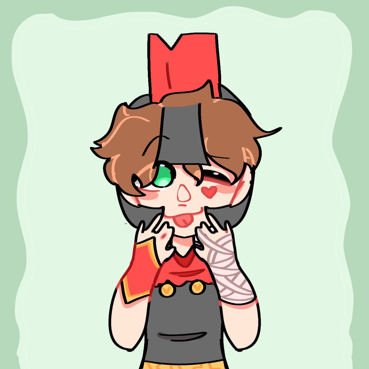 Luuser_0's tweet photo. Redibujé un dibujo viejito 😻

Me siento orgullosa de mi misma ;w; 

#Invictor https://t.co/plBMXaU0uh