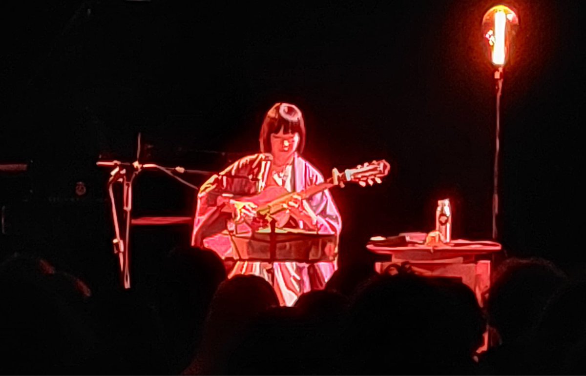 foggynotions's tweet photo. Elevating performance from @ichikoaoba tonight. Musicianship, voice, presence, remarkable ✨Big love to @garyimbibe &amp; @NCH_Music for supporting. https://t.co/k1JWJUOlHU