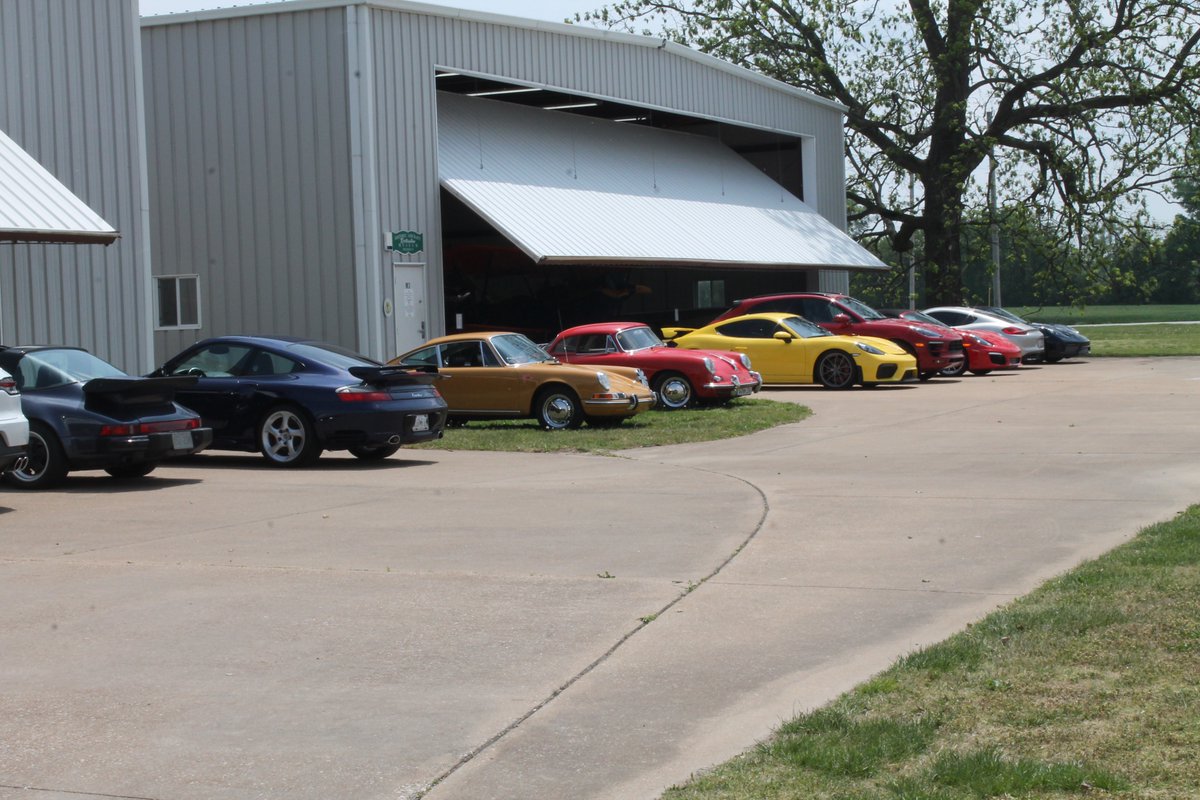 StLouisPCA's tweet photo. Great turnout yesterday for lunch and a guided tour of the Creve Coeur Airport Museum! Thanks for joining us! #PorscheClubOfAmerica https://t.co/VqpDfyZzKO https://t.co/ItfTLaWcRc