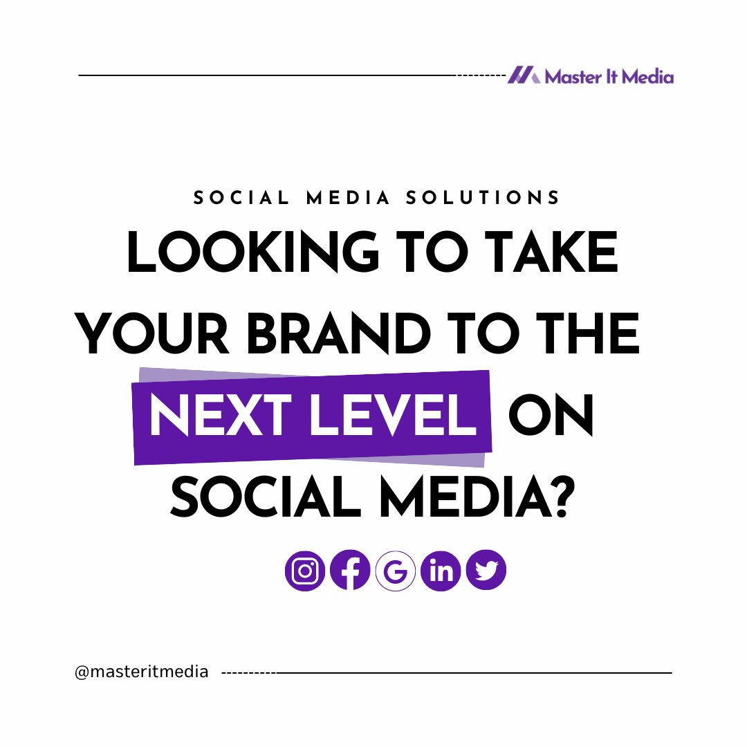 MasterItMedia's tweet image. Connect with your audience, engage with your customers, and grow your business with our social media solutions. Let's make your brand stand out in the digital world! 🚀💻 MasterItMedia.com/services
💜
🤩
👩‍💻
#MasterItMedia #SocialMedia #PromoteYourself #GrowYourBusiness