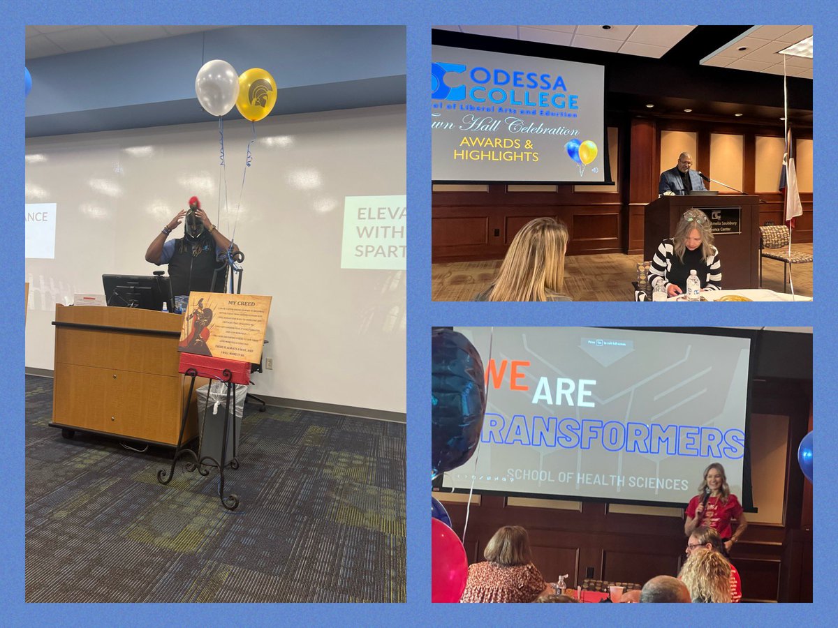 VP1TrueAnderson's tweet image. Shoutout to three amazing deans who are doing great work at  @OdessaCollege! @bgwhyte, @PervisEvans, and @CorneliusAllisa your dedication to your schools and education is inspiring! #octownhalls #comm_coll #higheredleadership #tweetoc💙🤍