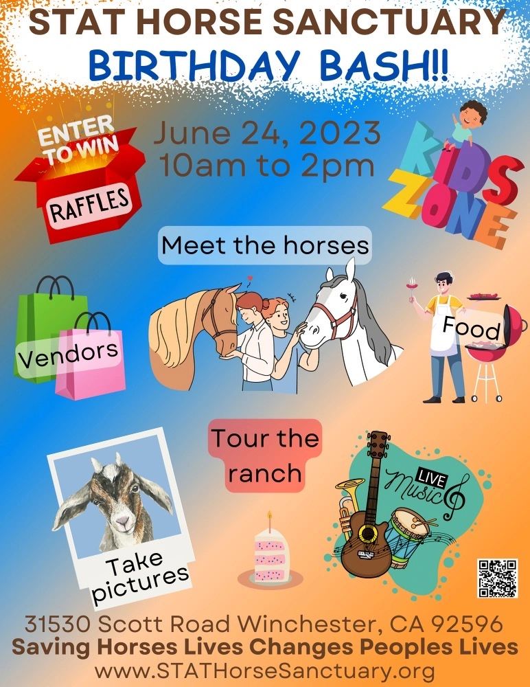 PRsings1's tweet photo. Mark your calendar and make this party for STAT's Birthday Bash a fantastic success. The flyer is now up on the website,  the Vendor application will be up soon.  

https://t.co/ZKwNIKbe4n https://t.co/mSqUHc1aqL