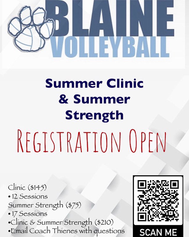 Summer registration link is live!