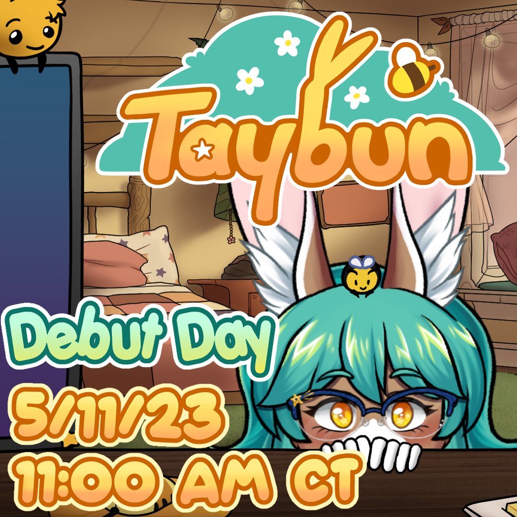 My debut stream is coming soon!!! 🐝 

Just a farm bun looking to share her bees and make friends. Hope to see you there! 💫

📅 5/11 @ 11 AM CT

🌱 I'll be debuting on my Youtube and Twitch so please subscribe so you don't miss out! youtube.com/channel/UCGT7I…