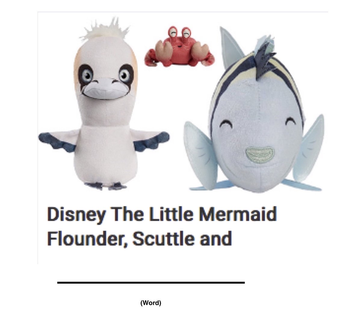 trek_action's tweet photo. I couldn't help myself. #TheLittleMermaid is the stuff of horror. I've shared my fill-in-the-blank. Let's see yours. #playalongathome #UnderTheSea #abyssmal #liveaction #meh https://t.co/ZGCjPhkG4q