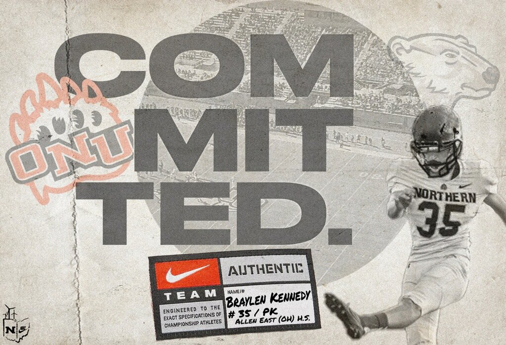 BraylenKennedy's tweet photo. go bears 🧡🖤 @OhioNorthernFB https://t.co/1lScLHE6G0