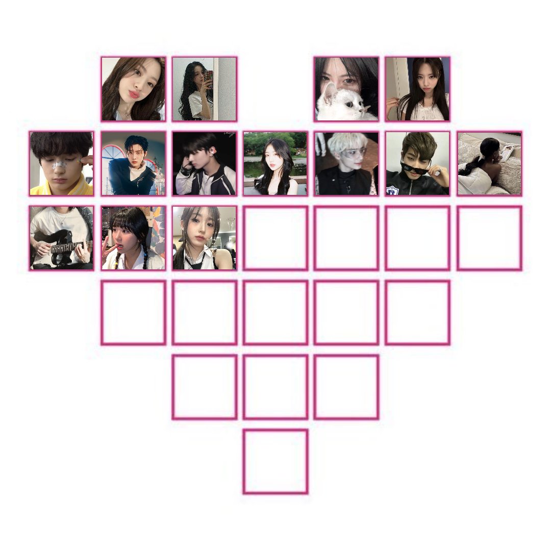 _lvlysof's tweet image. Good morning everyone !
We're close enough to fill this heart thingy hehehe drop your pfp (first 13) ! Hehehe