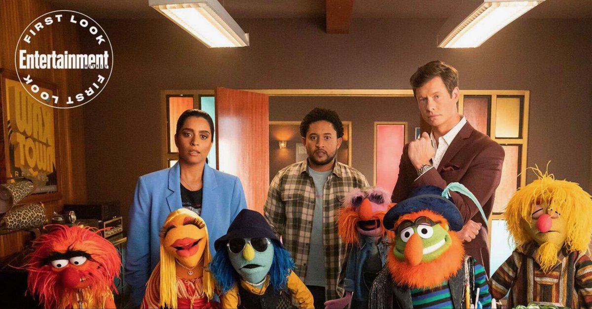 ScottGustin's tweet photo. Reading an article about #MuppetsMayhem and I … I can’t unsee it. https://t.co/47a7twnMO9