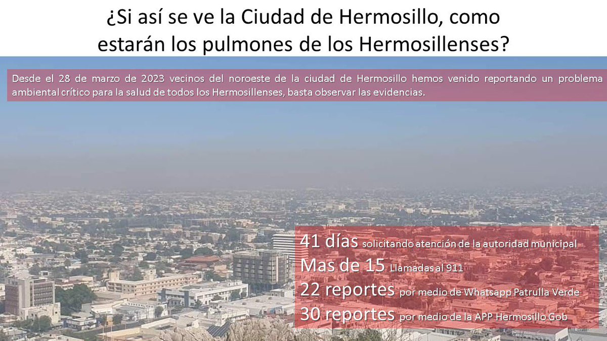 Buenas tardes autoridades locales. Vecinos del norponiente de Hermosillo estamos buscando solución. Gracias de antemano @tonoastiazaran @CIDUE_HMO @HermosilloGob @JacoboMendozaR @servpublicoshmo