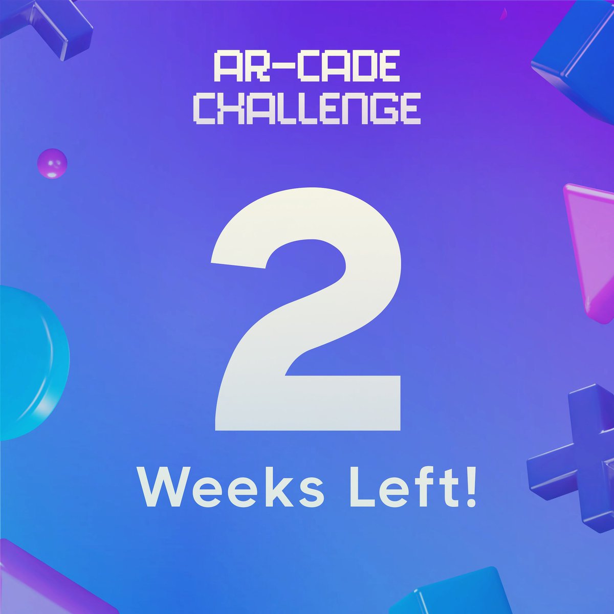 🔥Only 2 weeks left in the Loak x <a href="/NianticLabs/">Niantic</a> AR-CADE Challenge! There’s still time to enter and win! If you haven’t tried our @LightshipAR quick-start templates yet, now is the perfect time: bit.ly/lightship-ardk… 
Need more info? Head to loak.co/ar-cade