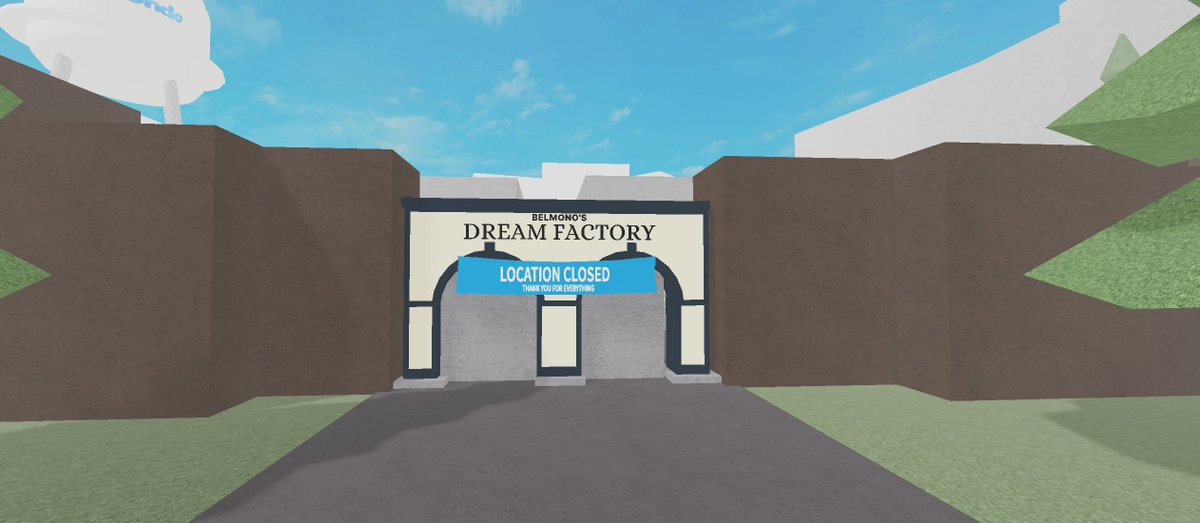 BelmondoRBX's tweet photo. Today at 4:41 PM, Belmondo's Dream Factory closed its doors forever. Thank you for everything! https://t.co/60Fs9Eqn0M