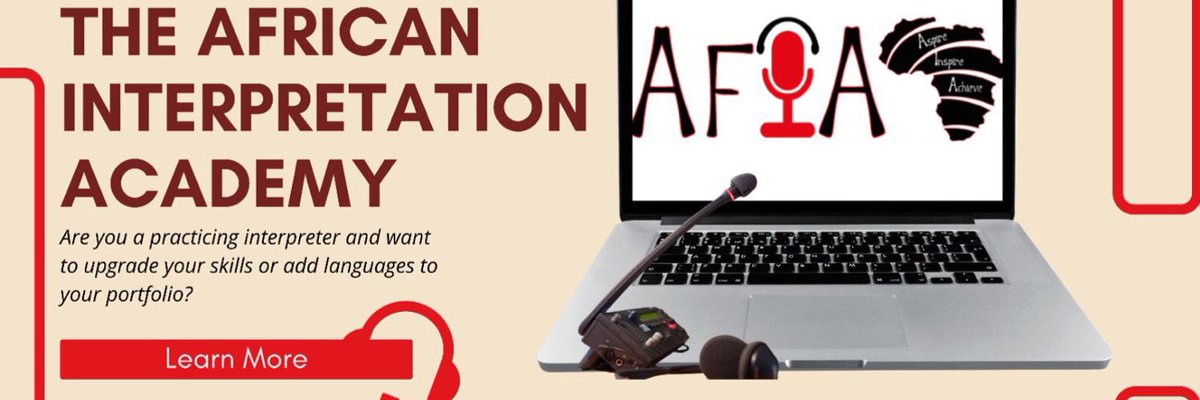 EduAfia's tweet photo. The AFRICAN INTERPRETATION ACADEMY!
#interpetation #interpreters #Training #professionals #skills #upgrade #certification
https://t.co/AINHcF0EPw https://t.co/RKkncxzhRb