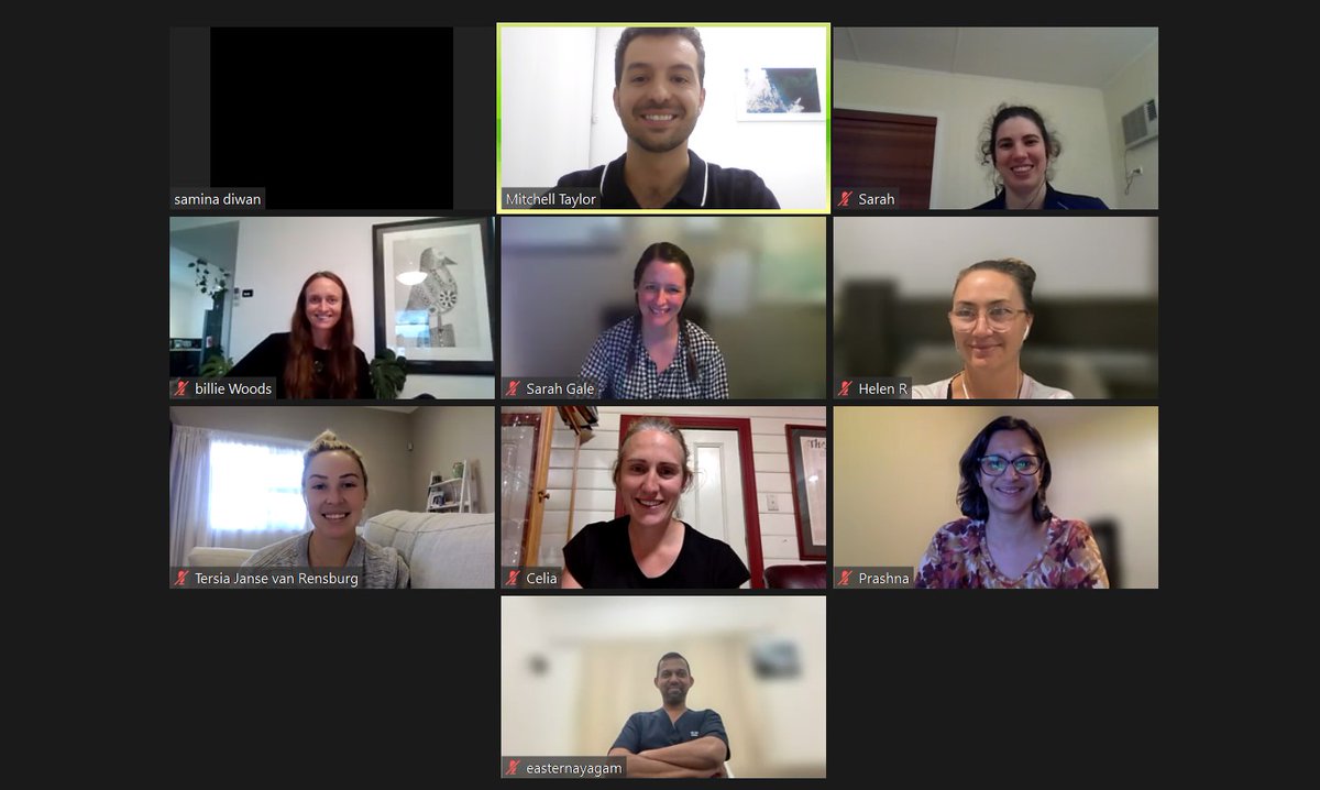 A bunch of smiling faces from around the globe 😁

It was a pleasure to teach this bunch about #asthma, #COPD, #bronchiectasis, #airwayclearance and much more in our level 1 cardiorespiratory physiotherapy in primary care course last week. 👌