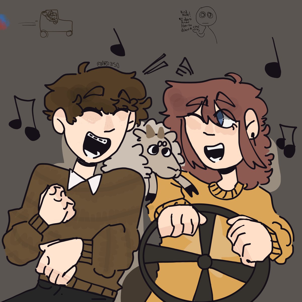 b1rd3s0's tweet photo. Roadtrip!

[#elisinspacefanart #shimotiifanart ] https://t.co/ThfOzqghh3