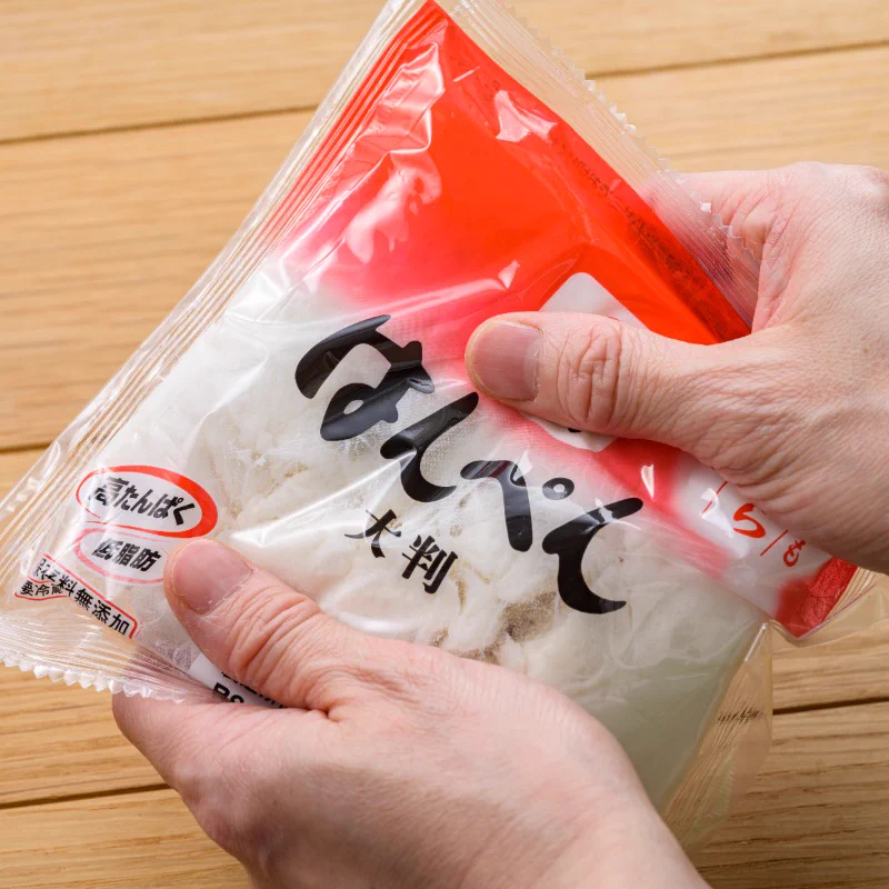 キッコーマンが紀文に語り掛ける！紀文のはんぺんとキッコーマンの本つゆを使った１品の紹介！