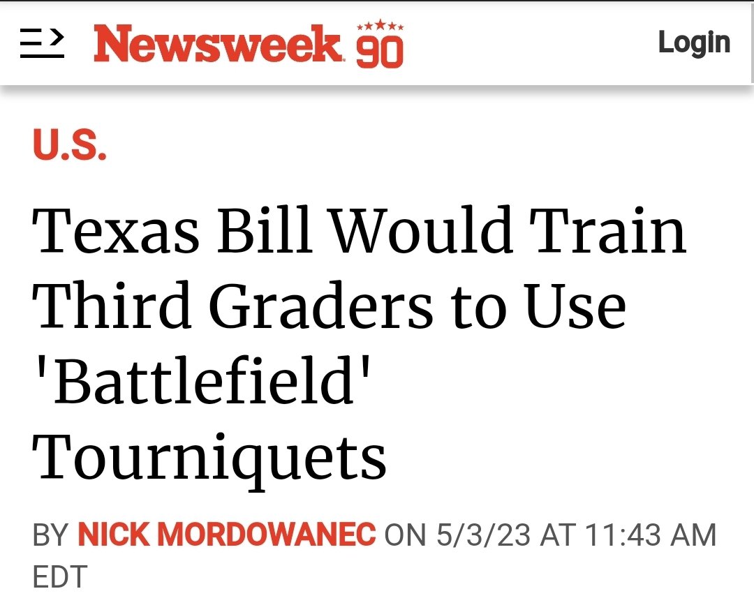 Finally, Texas lawmakers are coming up with a reasonable, viable, and sustainable solution for mass shootings... #KinderGuardians #AbsoluteJoke