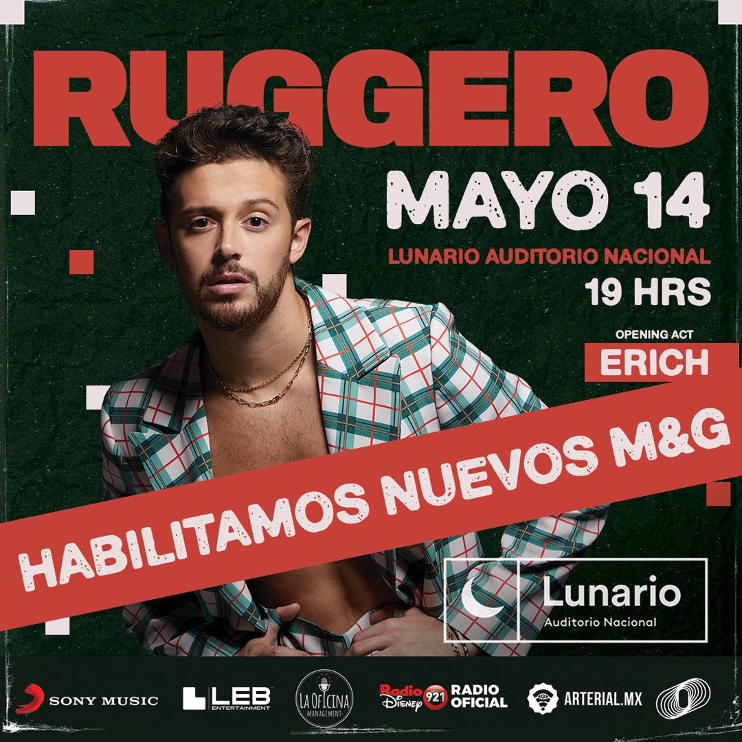 _ruggero's tweet photo. MEXICO ya casi es nuestro día 🥹🫶🏼 
No se queden afuera 🇲🇽

https://t.co/YEYnL1v1rf https://t.co/5vvhYii6Go