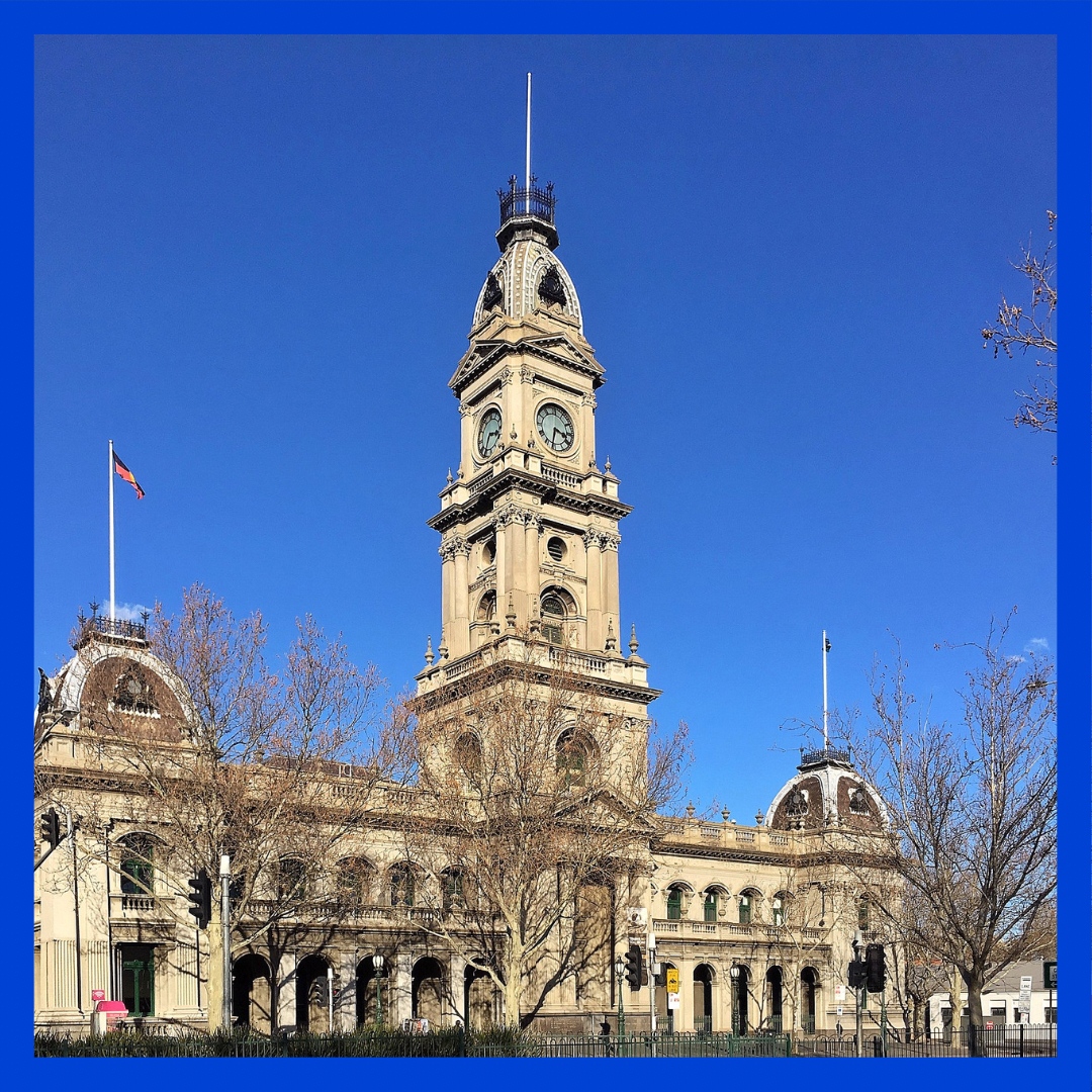 Our second gorgeous venue is a true Melbourne classic, Collingwood Town Hall. It’s a beautiful space, it’s easy to get to, and there are plenty if pizza places nearby to get that all-important dance fuel

We cant wait to welcome you all through its doors this November!