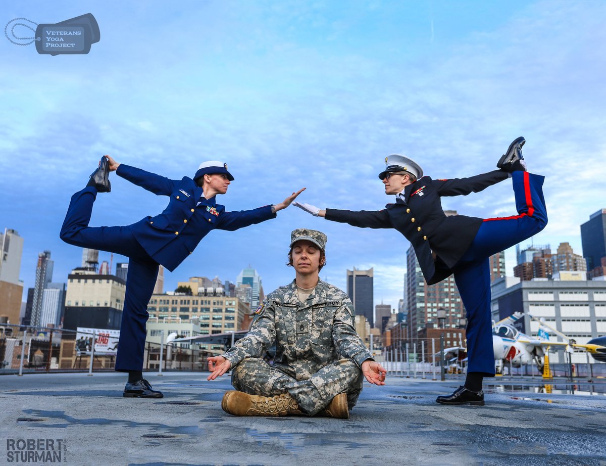 Due to popular demand, we've added more local in-person classes to our map.
🧘 -> veteransyogaproject.org/regions/
No class near you? We have an Online Studio for that! 
🧘‍♀️ -> veteransyogaproject.org/vyp-classes/

#SeeYouOnTheMat #YogaEveryDamnDay #FreeYoga #VetsHelpingVets #VetLife
📷 <a href="/RobertSturman/">Robert Sturman</a>