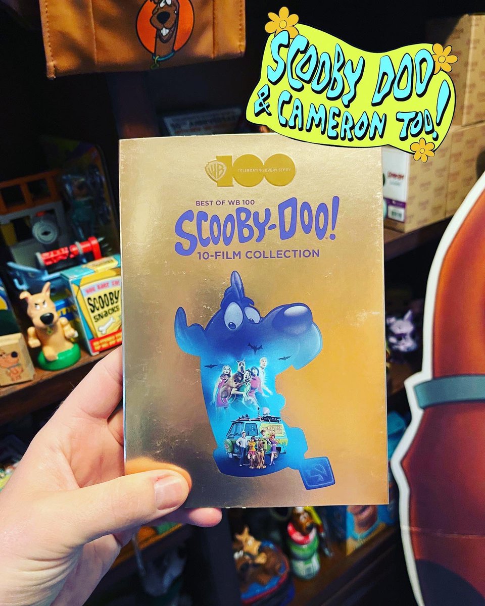 ScoobyandCam's tweet photo. Today’s Fun Featured item is the Best of WB 100 Scooby-Doo! 10-Film Collection🎥🎞️
#ScoobyDoo #WB100 #WarnerBros #10FilmCollection #WB #Scoob #Shaggy #Velma #Fred #Daphne #MysteryMachine #HannaBarbera #ScoobyDooCollector #ScoobyDooCollection @Walmart @WBHomeEnt @WB_Animation https://t.co/EXFxCOVVBp