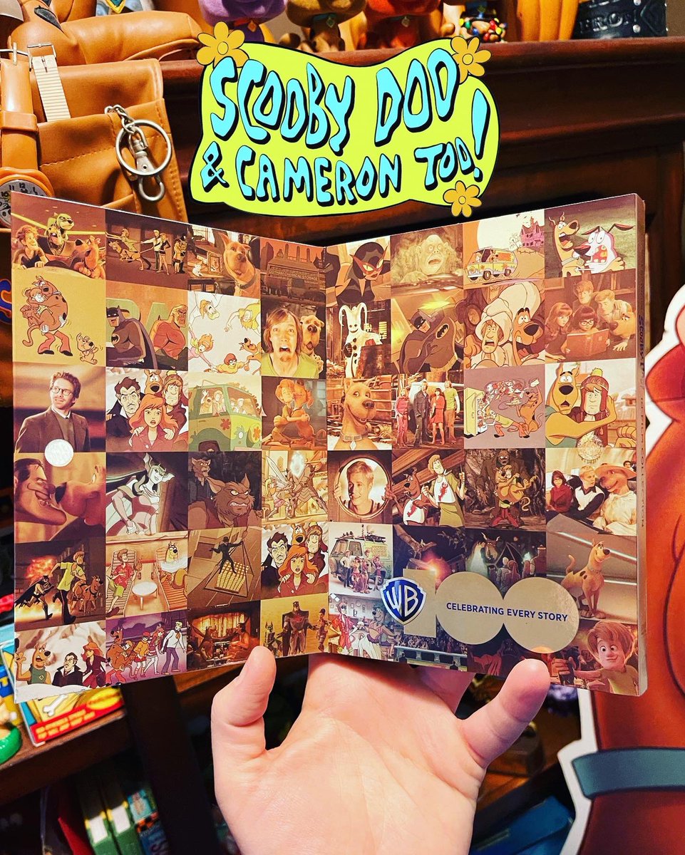 ScoobyandCam's tweet photo. Today’s Fun Featured item is the Best of WB 100 Scooby-Doo! 10-Film Collection🎥🎞️
#ScoobyDoo #WB100 #WarnerBros #10FilmCollection #WB #Scoob #Shaggy #Velma #Fred #Daphne #MysteryMachine #HannaBarbera #ScoobyDooCollector #ScoobyDooCollection @Walmart @WBHomeEnt @WB_Animation https://t.co/EXFxCOVVBp