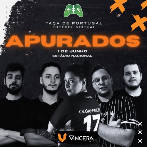 Apurados para a fase final da taça de Portugal no Jamor 🔥 @FPFeFootball

🗓️01/06 

Insiste, persiste e NUNCA desiste ! 🧡🖤

Boa sorte a todos 🍀
Até já ! 🤜🤛

#credivinci #FIFA23