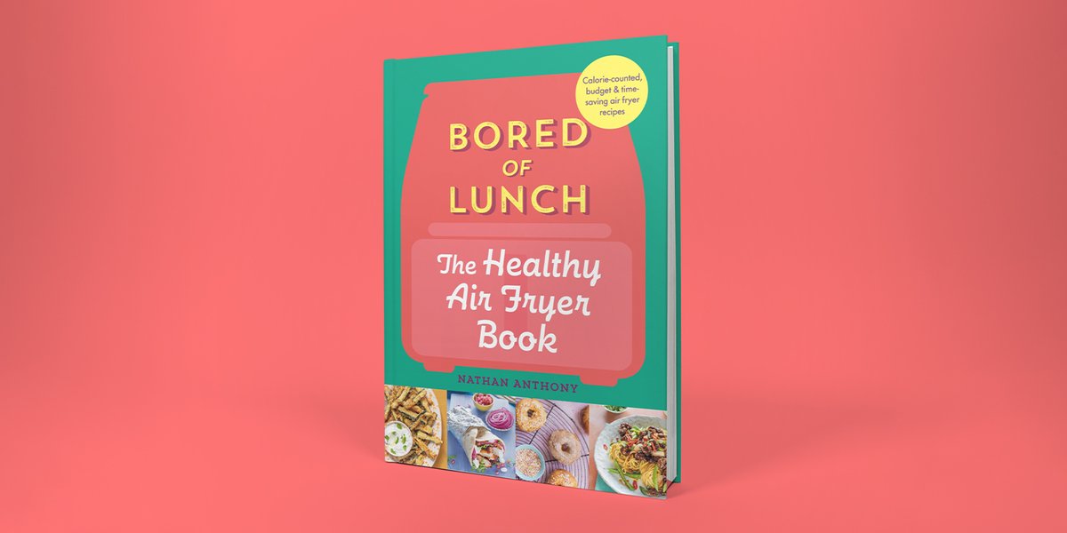 The brand-new book from viral food platform, Bored of Lunch. Eat well and save time and money with 80 easy, air fryer recipes. Bored of Lunch will revolutionise your cooking packed with recipes that are quick, healthy and completely delicious. Out now! penguin.com.au/books/bored-of…