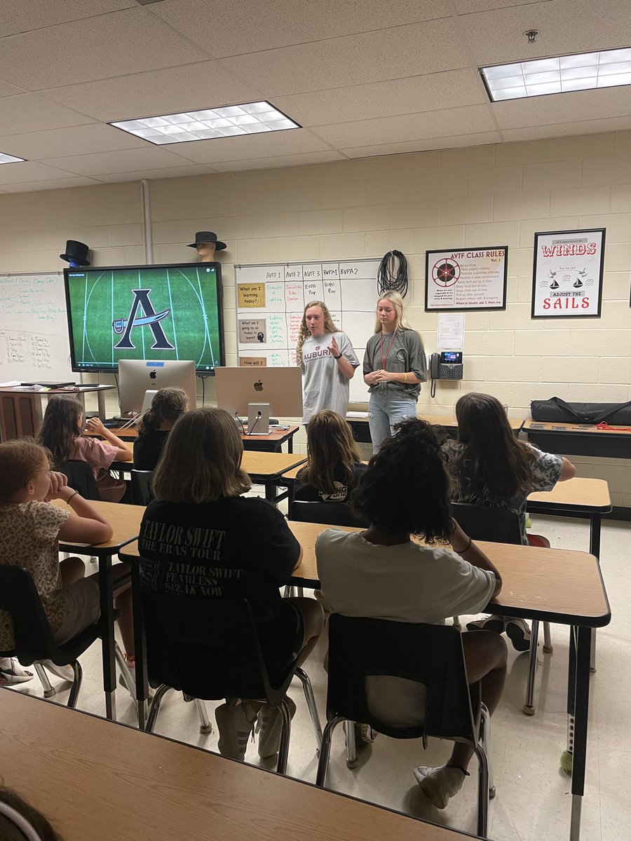 Thank you <a href="/TheRealRaef/">Raef Earl Williams</a> &amp; <a href="/PickettsMillLC/">Leanna Allen</a> for collaborating for this amazing field trip for our 🏴‍☠️s today!! <a href="/TheRealRaef/">Raef Earl Williams</a>  did an incredible job showcasing the <a href="/allatoona_hs/">Allatoona High</a> AVTF program &amp; <a href="/theanchortv1/">The Anchor</a> to our 🏴‍☠️s today!! #AnchoredinPartnerships